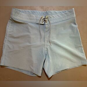 Birdwell Beach Britches Men’s Board Shorts Blue/White Stitching Size 34 / NWOT